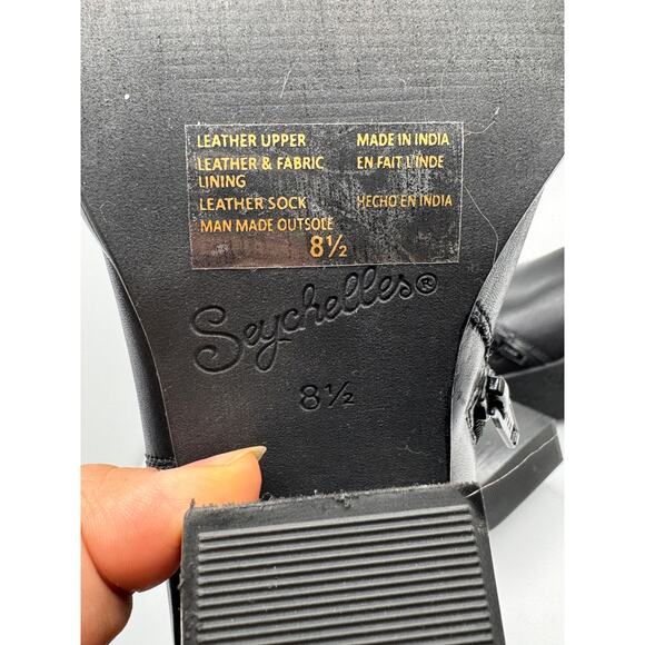 Seychelles black western cowboy ankle boots Aboard size 8.5 - Picture 7 of 12